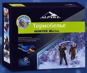 Термобелье Alpika Hunter Merino р.54