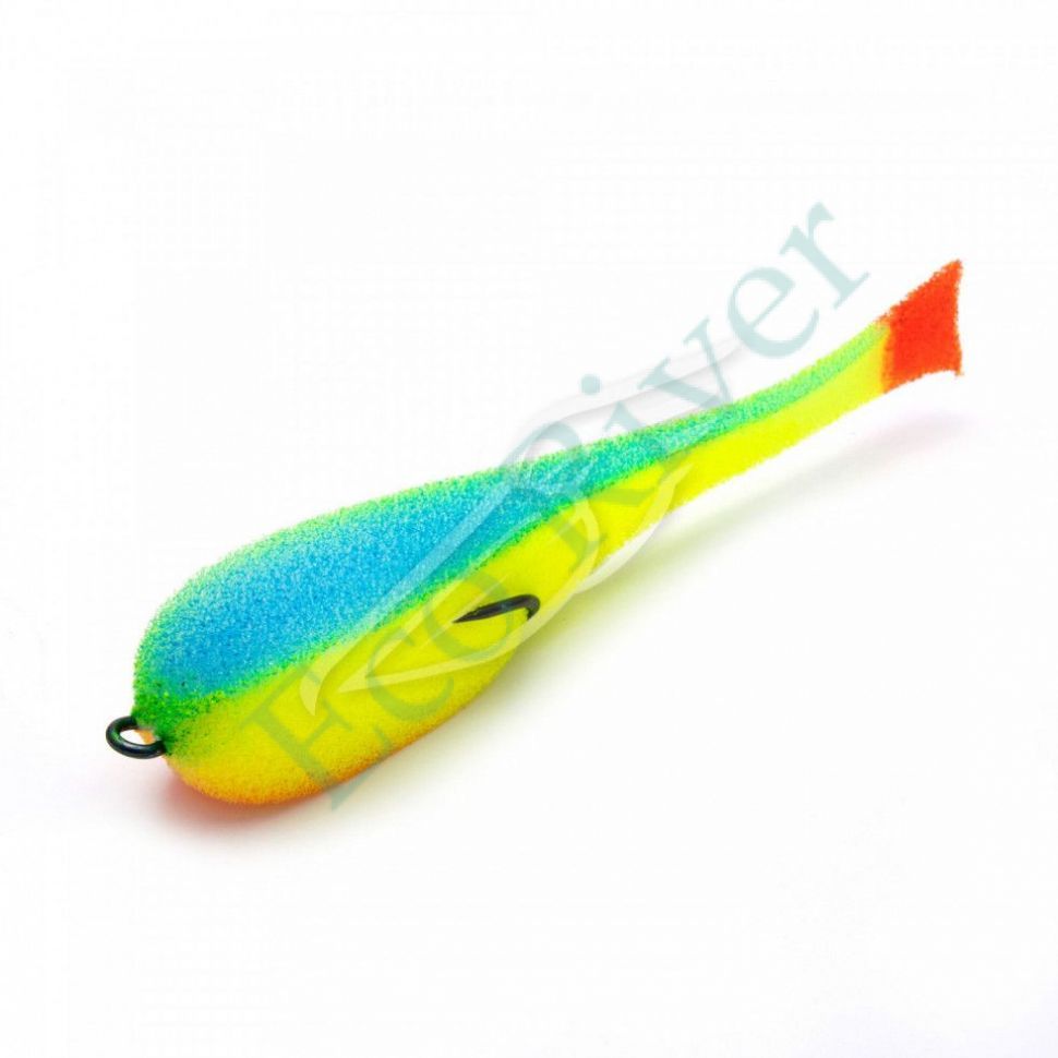 Поролоновая рыбка YAMAN на двойнике, р. 140 мм, цвет 26 UV (5 шт.)