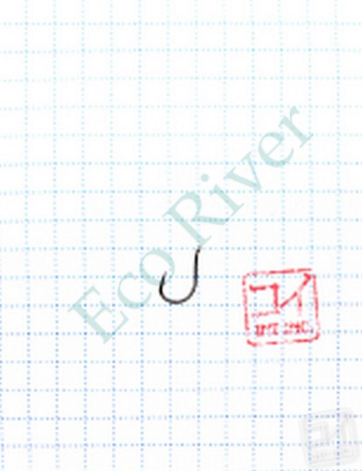 Крючок KOI CHINU-RING, размер 12 (INT)/0.5 (AS), цвет BN (10 шт.)/200/