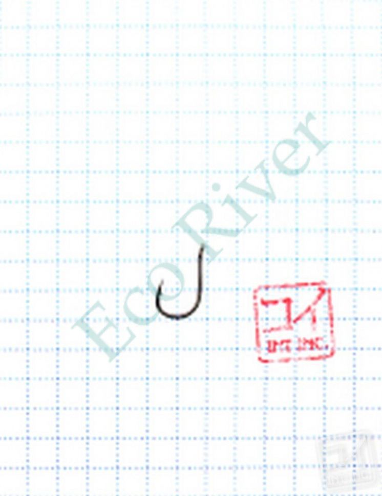 Крючок KOI CHINU-RING, размер 8 (INT)/1 (AS), цвет BN (10 шт.)/100/