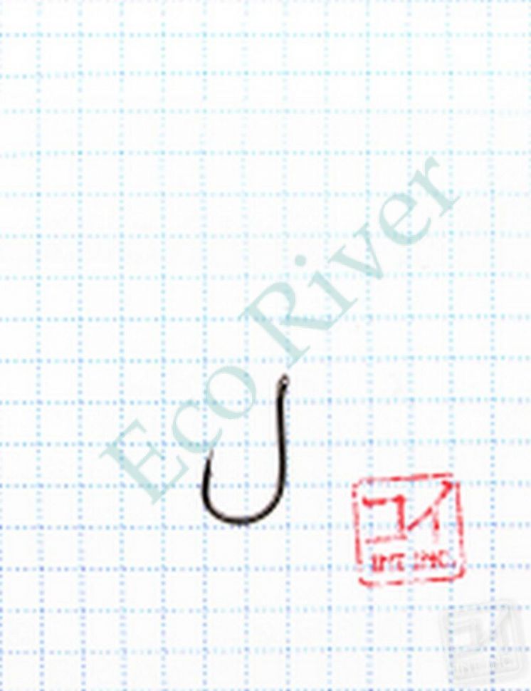Крючок KOI CHINU-RING, размер 4 (INT)/5 (AS), цвет BN (10 шт.)/125/