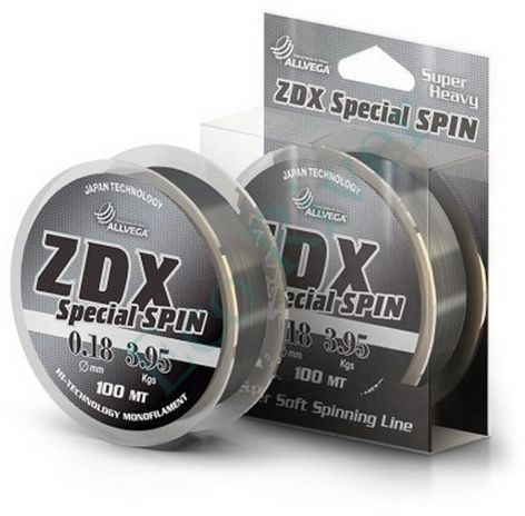Леска Allvega ZDX Special spin 0.18 100м