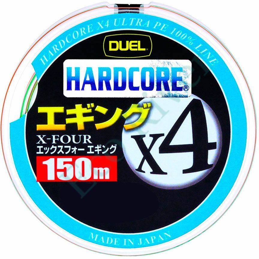 Леска плет. "DUEL" Hardcore X4 0.132 5.4кг 150м мультиколор