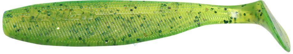 Виброхвост Yaman Pro Sharky Shad, р.5,5 inch, цвет #10 - Green pepper (уп 5 шт.)