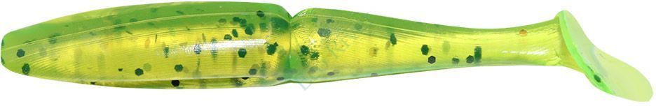 Виброхвост Yaman Pro Mamura, р.3 inch, цвет #10 - Green pepper (уп. 6 шт.)