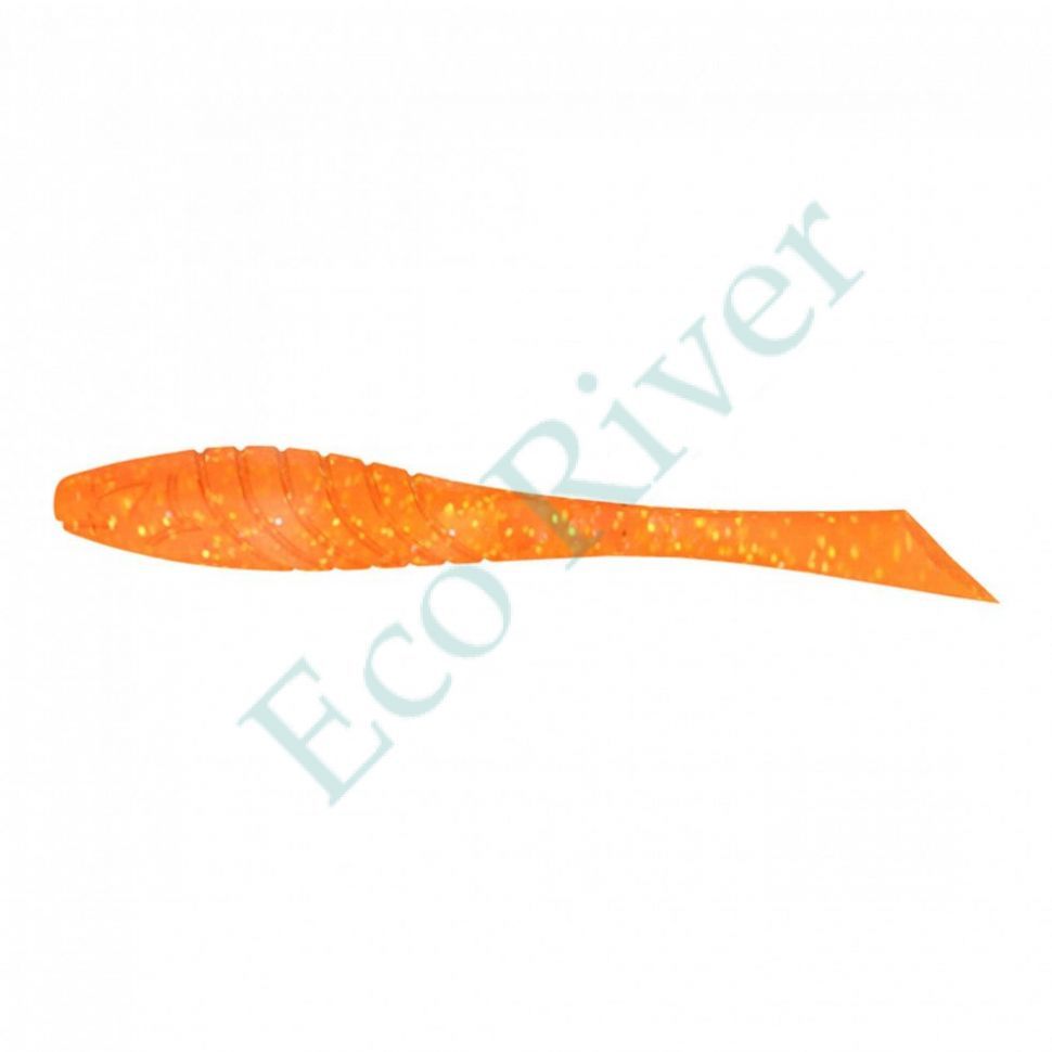 Слаг Yaman Pro Devos Fry, р.1,6 inch, цвет #03 - Carrot gold flake (уп.10шт)