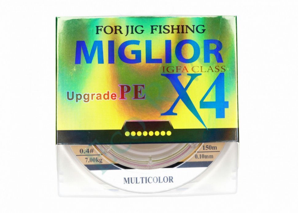 Плетеный шнур Fish Season X4 0.16 150м multicolor