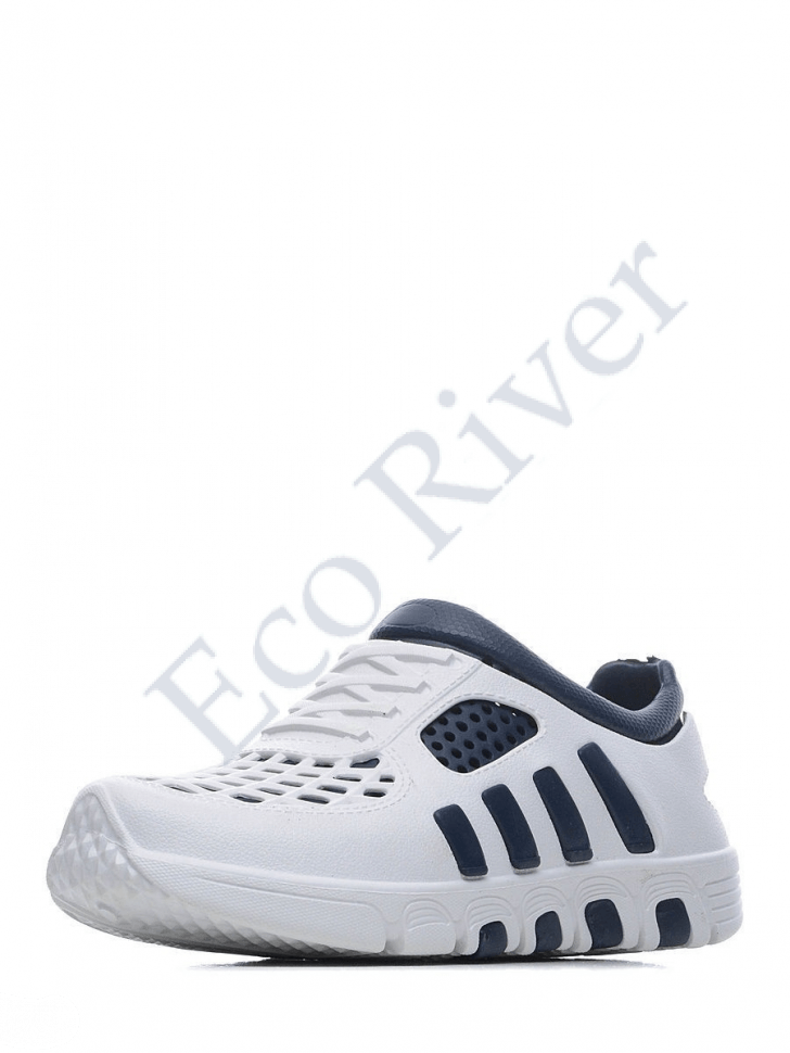 Галоши Kaury 110 женские бело-синие кроссовки р.36-37