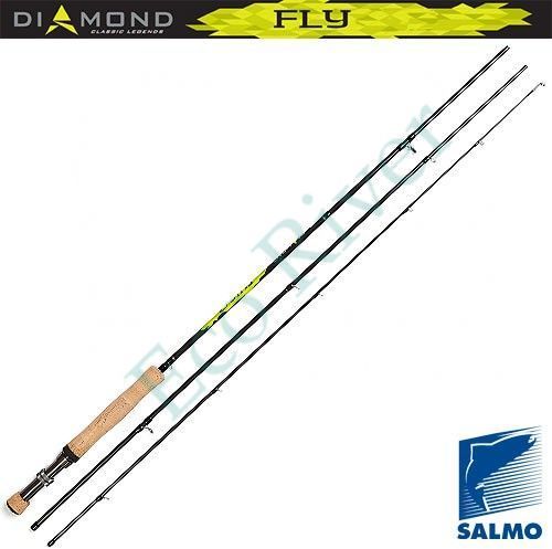 Удилище нахлыст. Salmo Diamond Fly 6/7 2.85м 2167-285