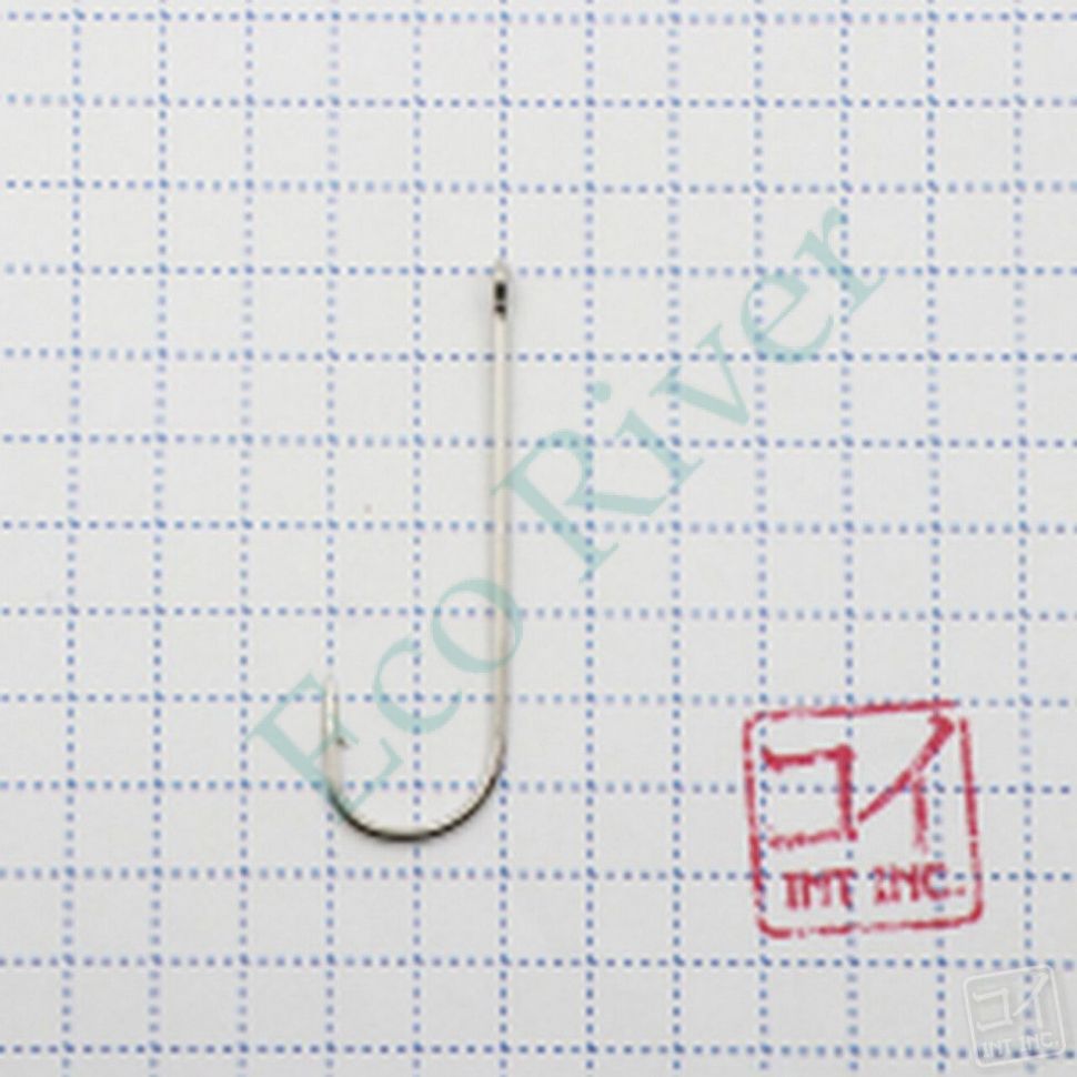 Крючок KOI ROUND-RING, размер 2 (INT), цвет N (10 шт.)
