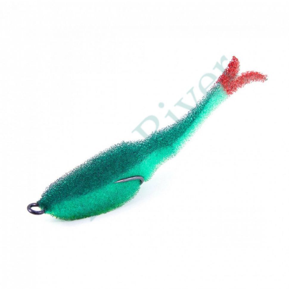 Поролоновая рыбка YAMAN Devious Minnow на двойнике, р. 105 мм, цвет 17 UV (5 шт.)