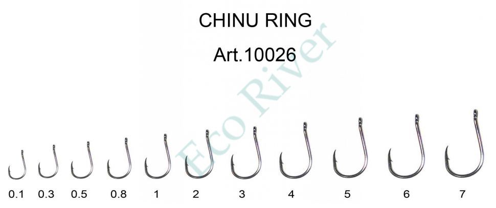Крючок Fish Season Chinu-ring №0.8 BN 10шт 10026-008F