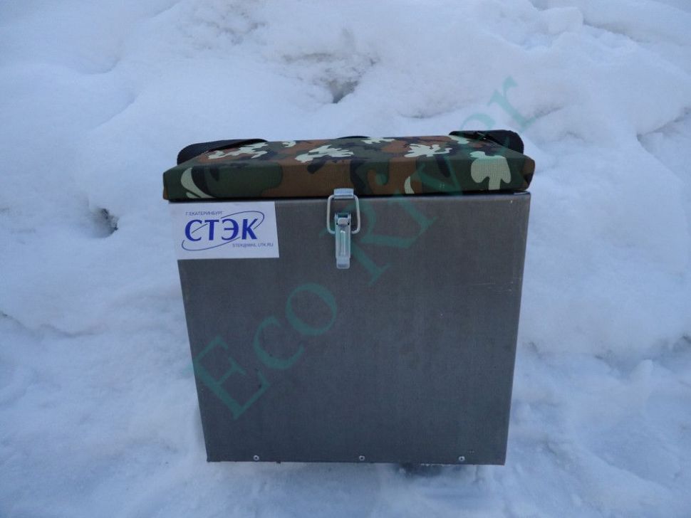 Ящик зимний алюминевый 18л ДМ 40к