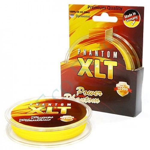Плетеный шнур Power Phantom 4X XLT желт. 0.25 92м