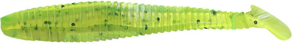 Виброхвост Yaman Pro Flatter Shad, р.5 inch, цвет #10 - Green pepper (уп. 4 шт.)