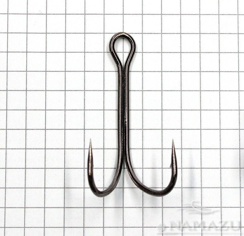 Крючок Namazu Double Hook, размер 3/0 (INT), цвет BN, двойник (50 шт.)/100/
