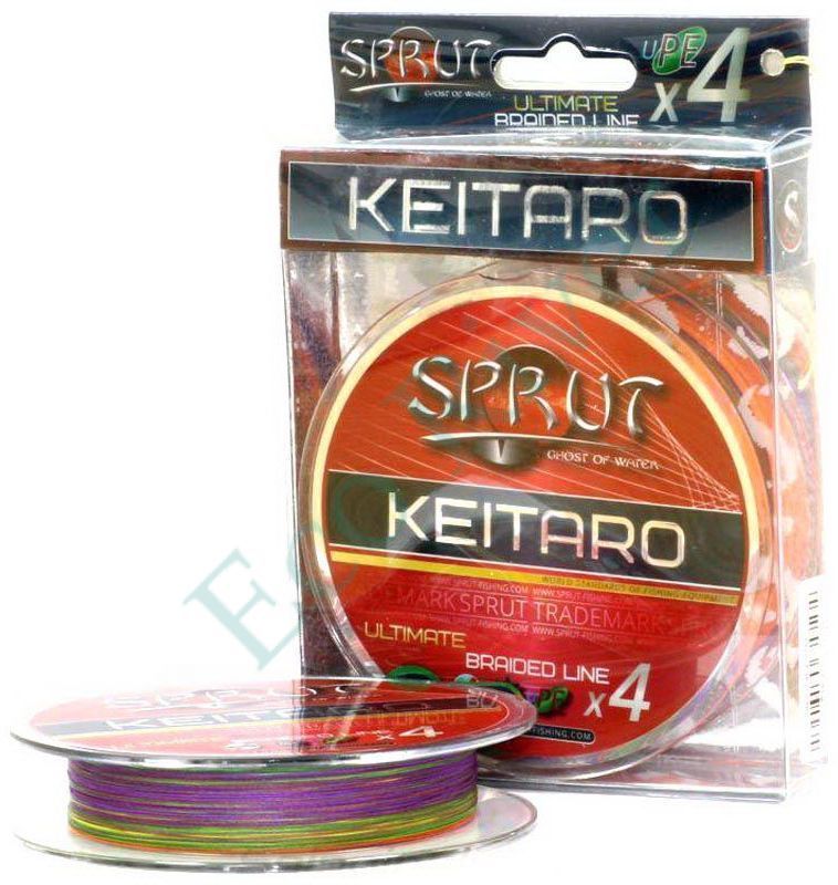 Плетеный шнур Sprut Keitaro Ultimate X4 multicolor 0.18 140м