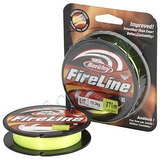 Леска плетенка Berkley FireLine Flame Green 0.15 270м EFLEP15-GG 1013073