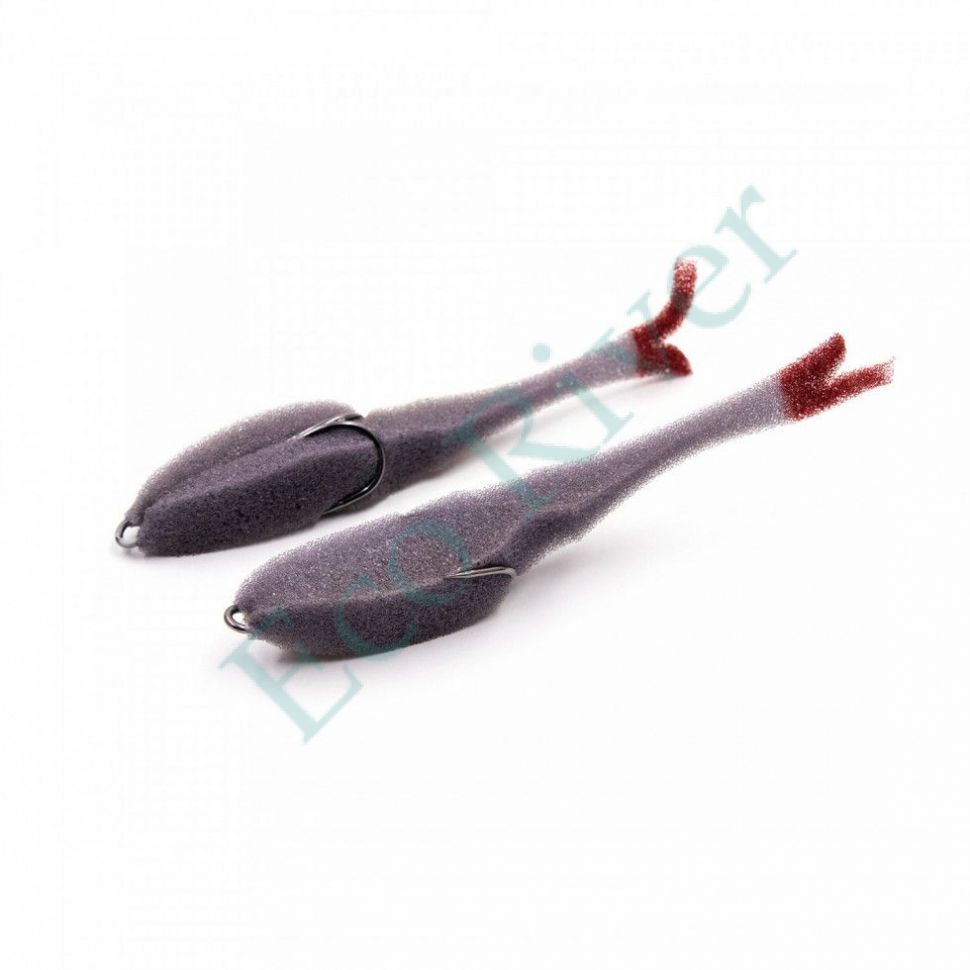 Поролоновая рыбка YAMAN Devious Minnow на двойнике, р. 135 мм, цвет 14 (5 шт.)