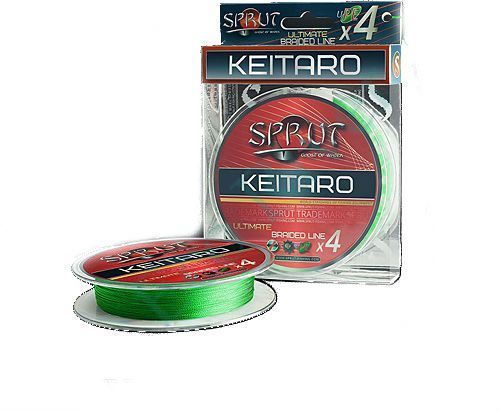 Леска плетенка Sprut Keitaro Ultimate X 4 Neon Green 0.16 140м