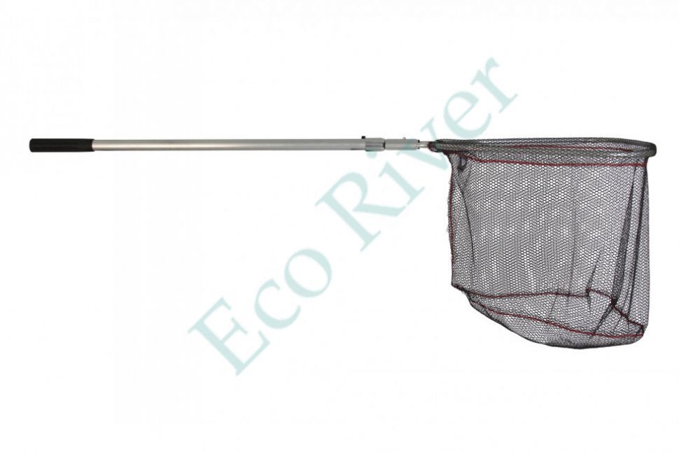 Подсак Condor, складной, прямоугольный, прорезиненная ткань, алюм. ручка 1,7 м, размер 60х60 см