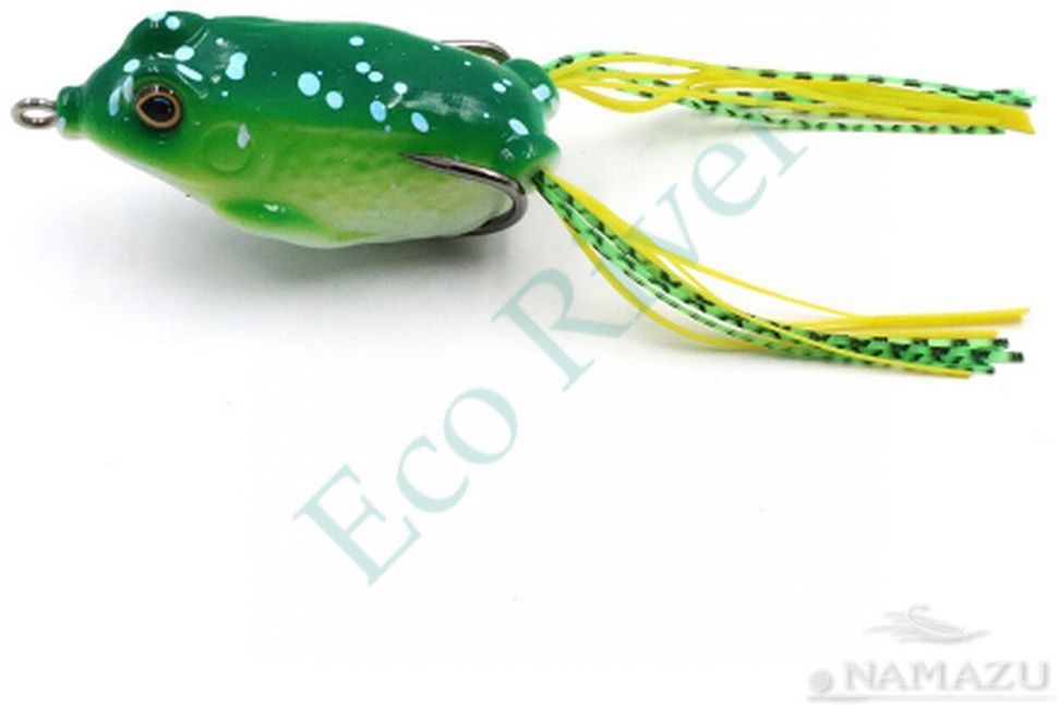 Лягушка-незацепляйка Namazu FROG, 55 мм, 8 г, цвет 12, крючок-двойник YR Hooks (BN) #2/0/400/200/