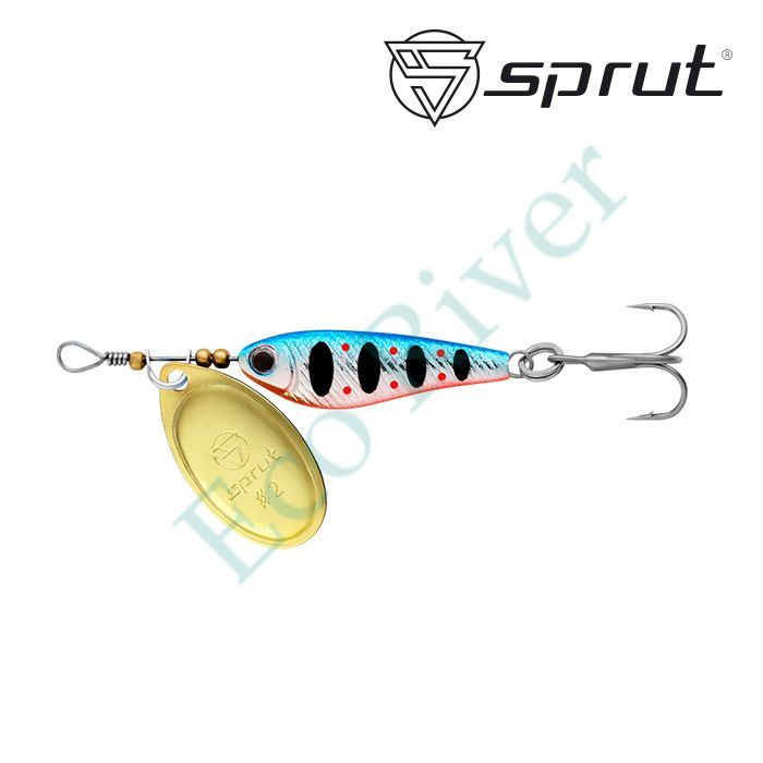 Блесна Sprut Alpina Classic Spinner №2 9г/SBTR-G
