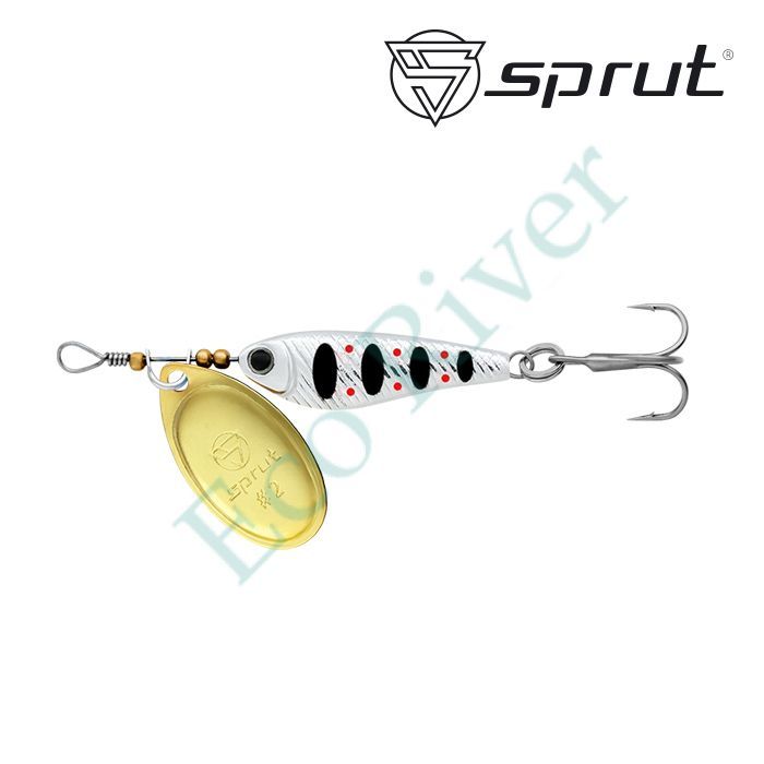 Блесна Sprut Alpina Classic Spinner №2 9г/STR-G