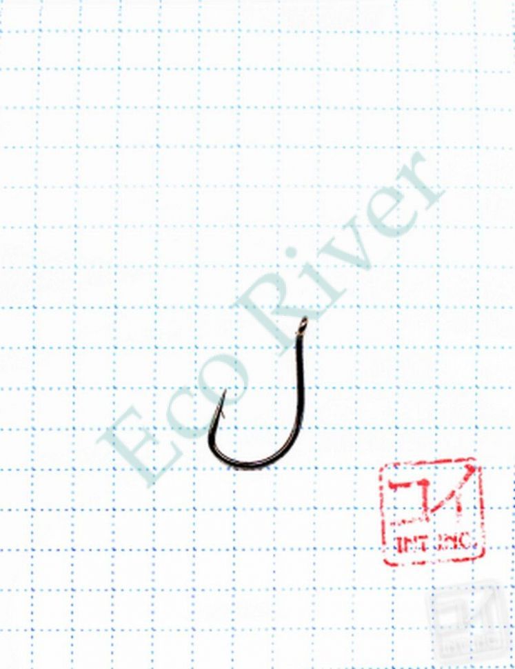 Крючок KOI TANAGO-RING, размер 1 (INT)/14 (AS), цвет BN (10 шт.)/125/