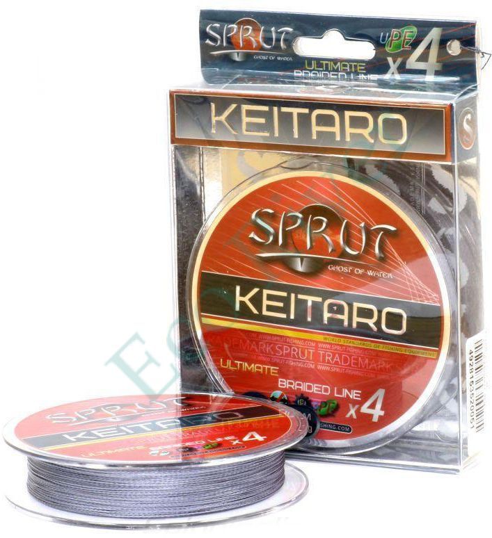 Плетеный шнур Sprut Keitaro Ultimate X4 space gray 0.18 140м