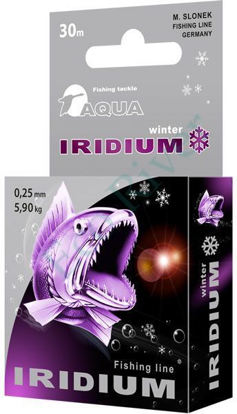 Леска Aqua Iridium 0.10мм 30м