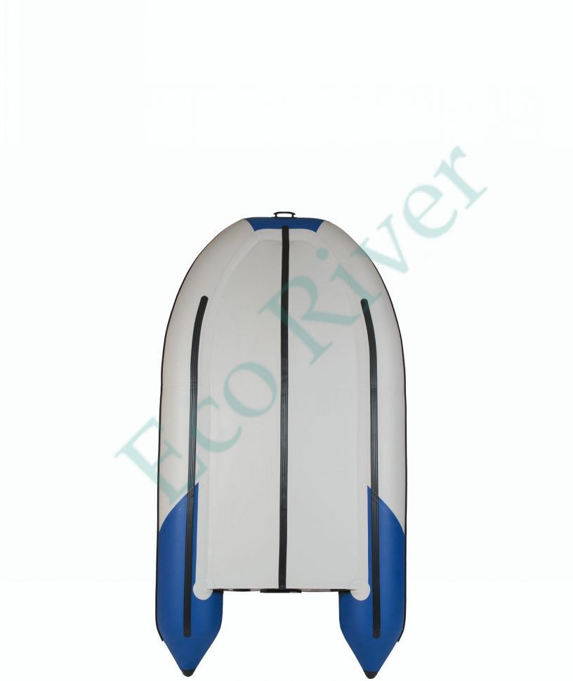 Лодка "Лоцман" М-350 (киль+слань) белая/синяя