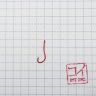 Крючок KOI RYUSEN-RING-2BH, размер 6 (INT), цвет RED (10 шт.)