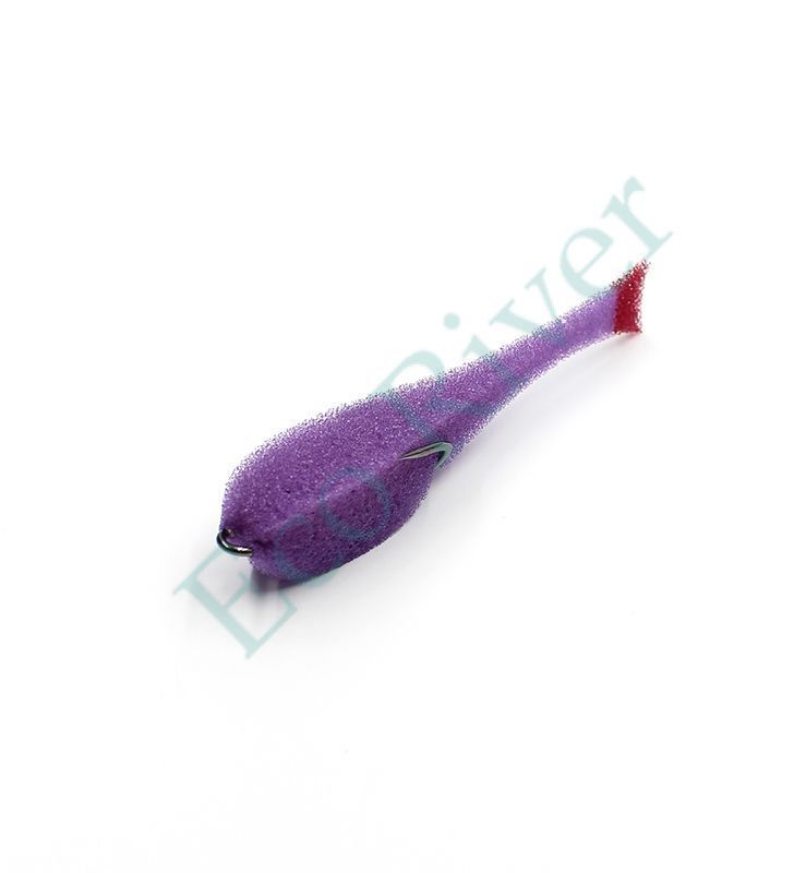 Поролоновая рыбка YAMAN на двойнике, р. 125 мм, цвет 13 (5 шт.)