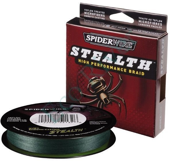 Леска плет. "SPIDERWIRE" Stealth 0.12 137м зеленый ESS12G-150 1115227