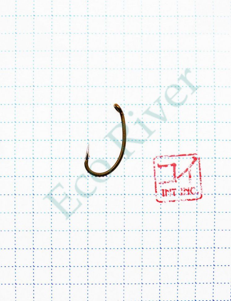 Крючок KOI HUMP BACK, размер 6 (INT), цвет OL, карповый (10 шт.)/100/