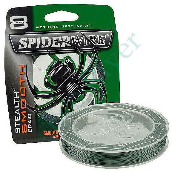 Леска плет. "SPIDERWIRE" Stealth Smooth 8 Moss Green 0.08мм 150м 1422056